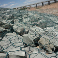 Gabion Defense Rettering Wall Hexagonal Wire Malhas galvanizadas